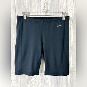 MEC Mens Cycling Spandex Shorts Black Size Medium Bike Run Hiking Athletic Wear